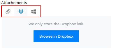 Dropbox- og OneDrive-integrering